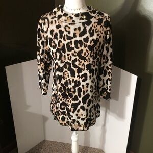 🆕 Belldini Bengal/Gold Sweater Size M